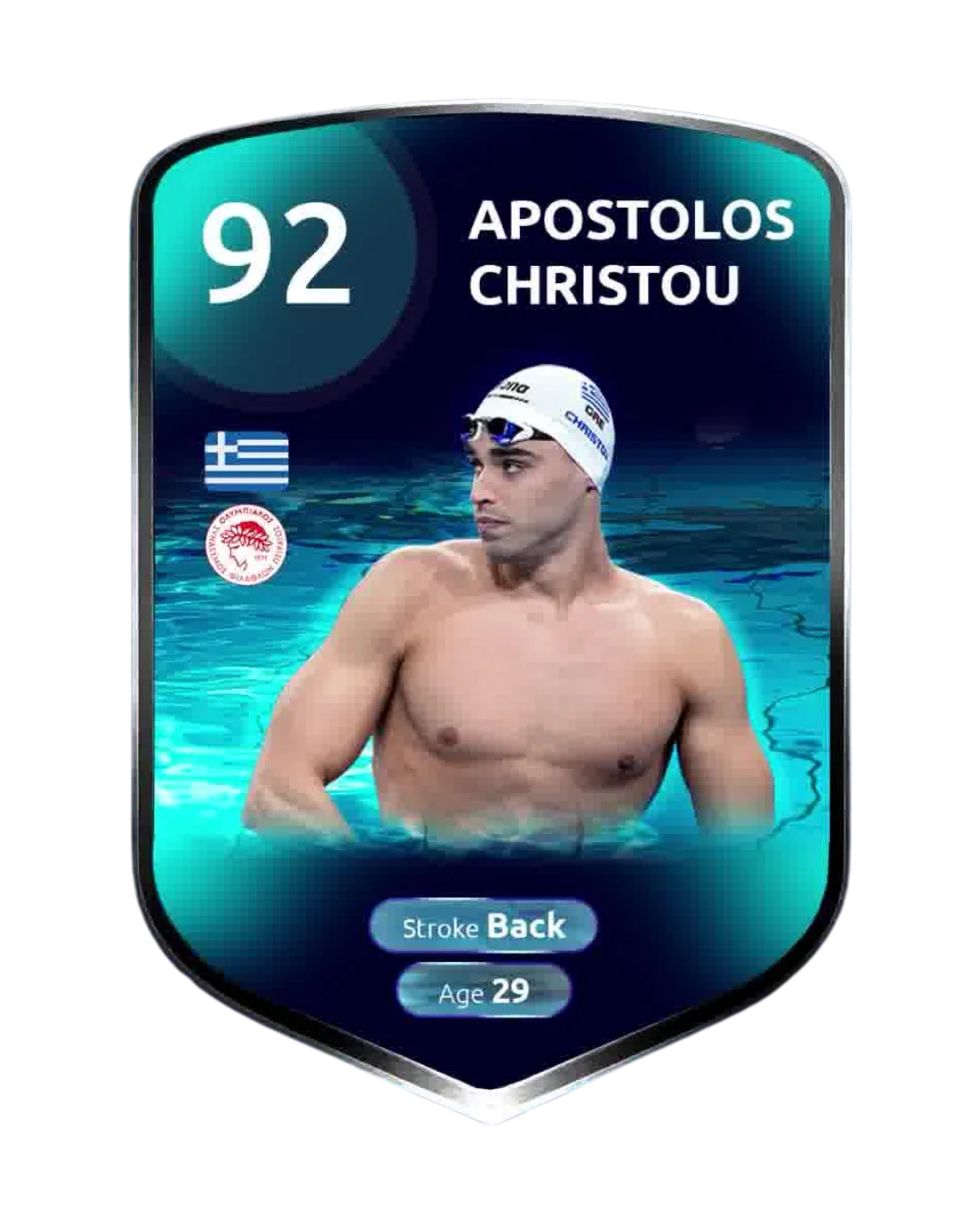 Apostolos Christou - Rating 92 - Backstroke