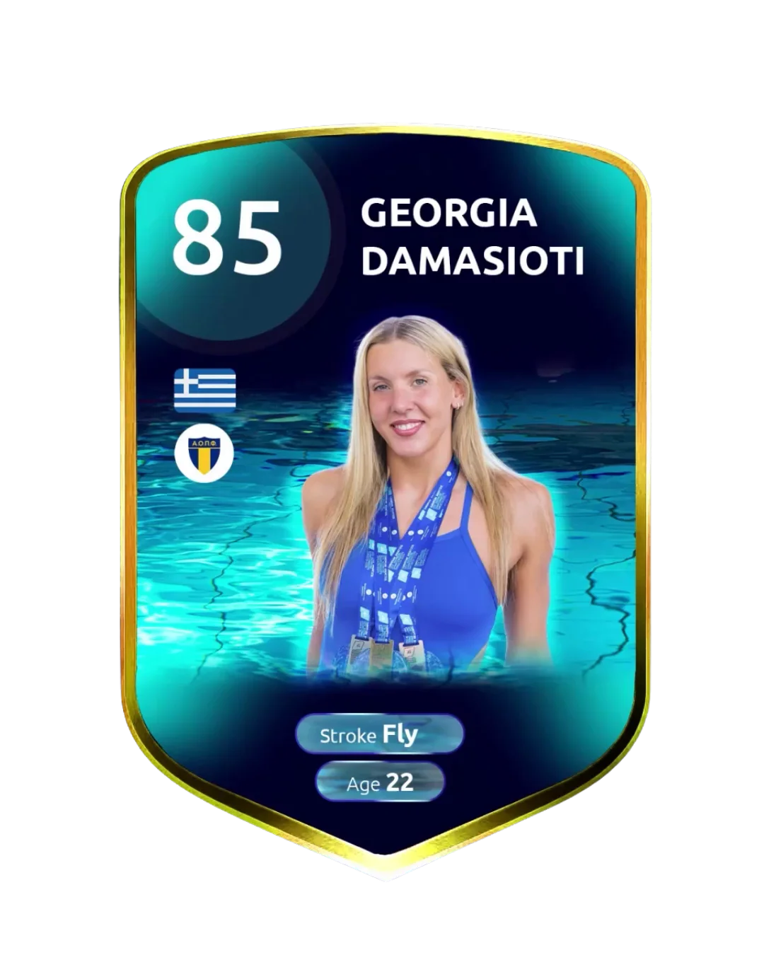 Georgia Damasioti - Rating 85 - Butterfly