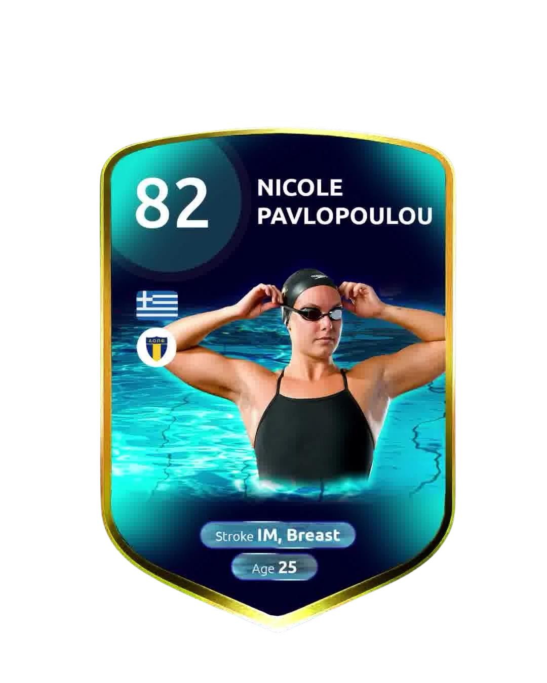 Nicole Pavlopoulou - Rating 82 - IM/Breaststroke
