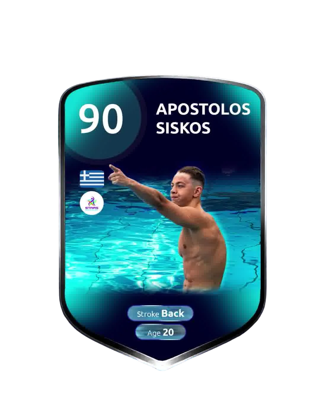 Apostolos Siskos - Rating 90 - Backstroke